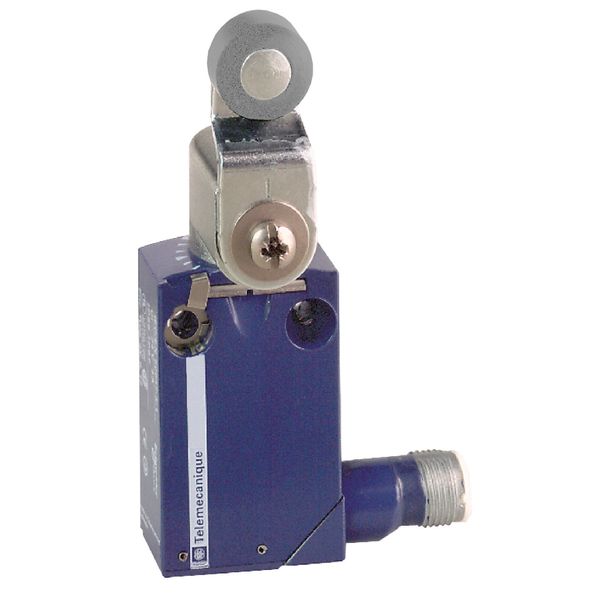 Limit switch, Limit switches XC Standard, XCMD, steel roller lever, 1NC+1 NO, snap, M12 image 1