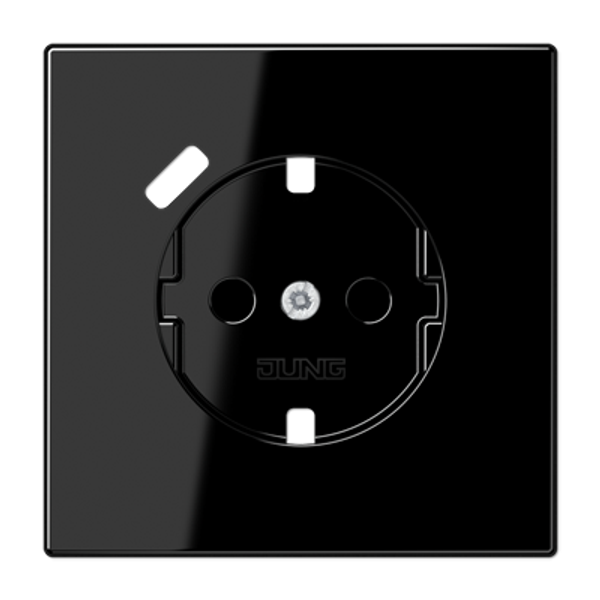 Centre plate SCHUKO® sockets LS1520-18CPLSW image 1