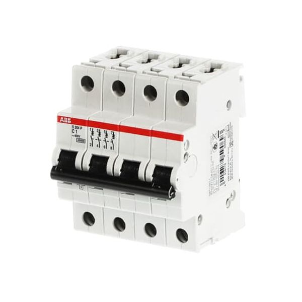 S204P-C1 Miniature Circuit Breaker - 4P - C - 1 A image 3