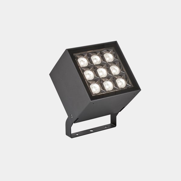 Spotlight IP66 Cube Pro 9 LEDS LED 29.3W 3000K Urban grey 2777lm image 1