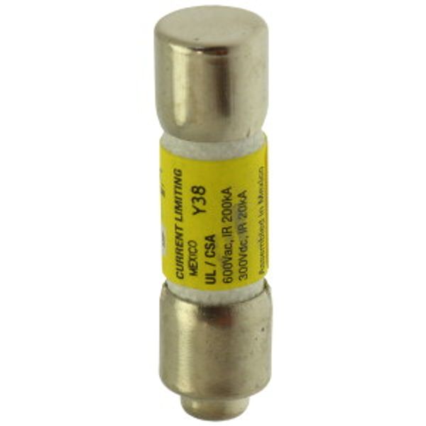 Fuse-link, LV, 1.4 A, AC 600 V, 10 x 38 mm, CC, UL, time-delay, rejection-type image 11