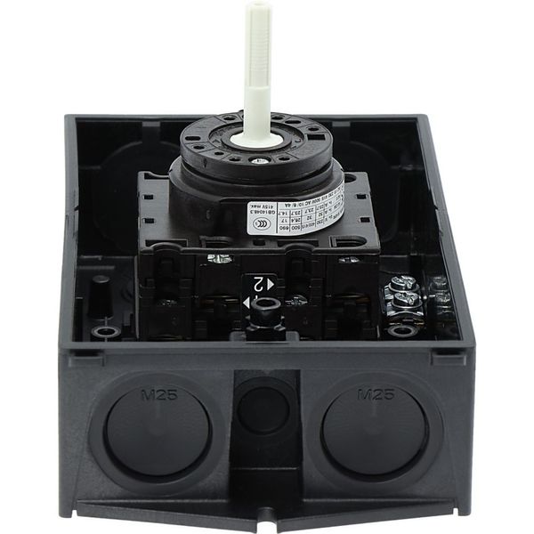 SUVA safety switches, T3, 32 A, surface mounting, 2 N/O, 2 N/C, STOP function, with warning label „Interrupteur de sécurité“, Indicator light 230 V image 36