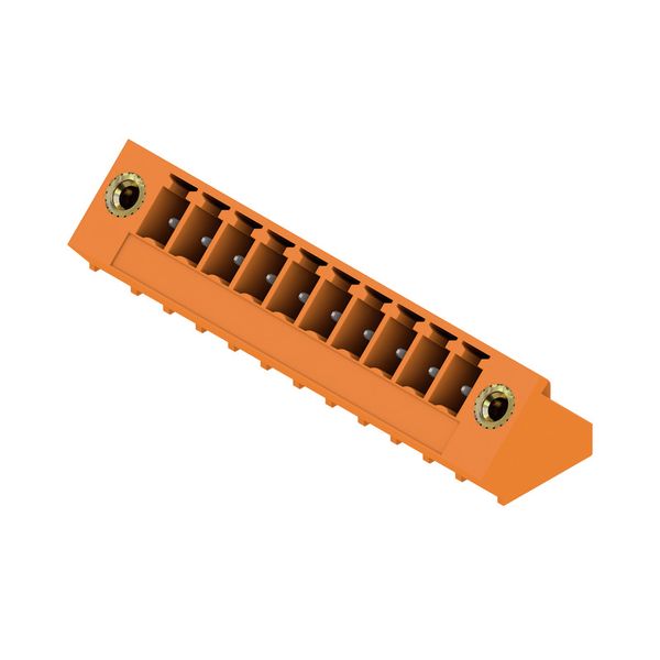 PCB plug-in connector (board connection), 3.81 mm, Number of poles: 10 image 4