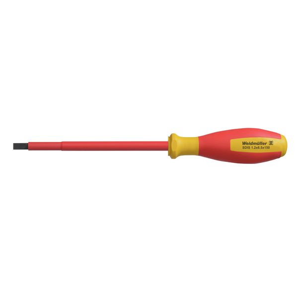 Slotted screwdriver, Blade thickness (A): 1.2 mm, Blade width (B): 6.5 image 1