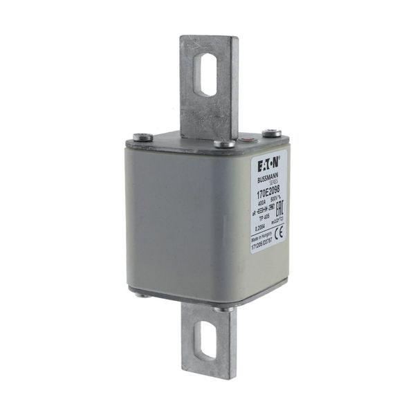 Fuse-link, high speed, 400 A, AC 500 V, 55 x 55 x 140 mm, aR, IEC, with indicator image 8