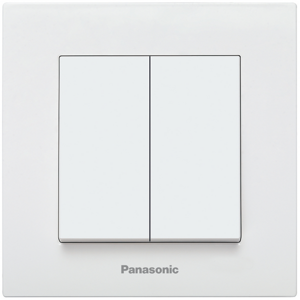 Karre Plus White Dual Switch image 1