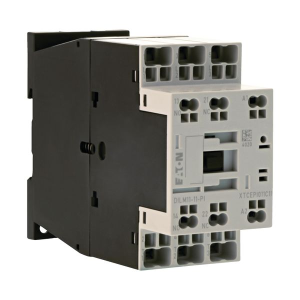 Contactor, 3 pole, 380 V 400 V 5 kW, 1 N/O, 1 NC, 230 V 50/60 Hz, AC operation, Push in terminals image 9
