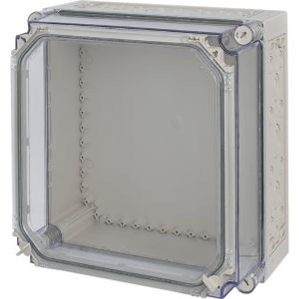 Insulated enclosure, +knockouts, HxWxD=750x375x266mm image 2