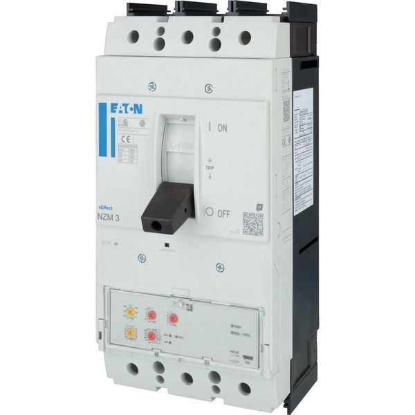 NZM3 PXR20 circuit breaker, 600A, 3p, Screw terminal, UL/CSA image 9