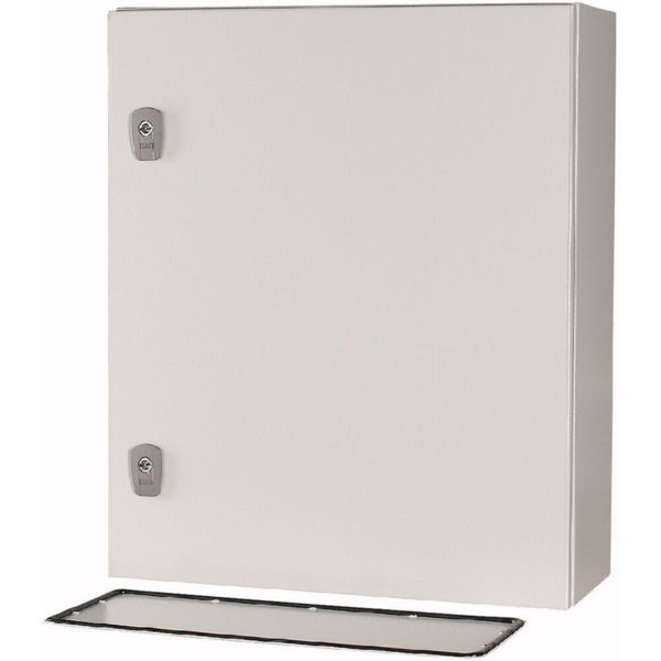 Wall enclosure with mounting plate, HxWxD=600x500x200mm image 7