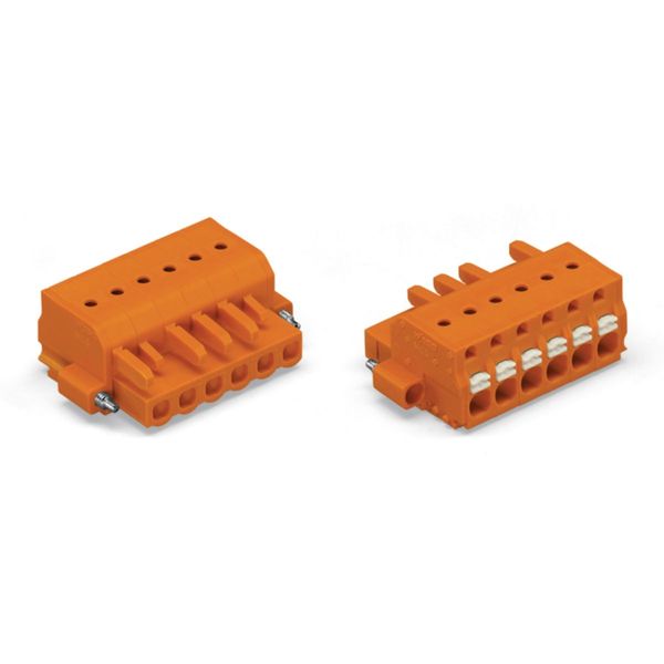 2231-305/107-000 1-conductor female connector; push-button; Push-in CAGE CLAMP® image 3