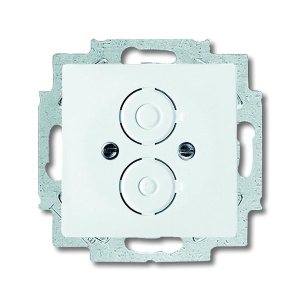 1750-84 CoverPlates (partly incl. Insert) future®, Busch-axcent®, solo®; carat® Studio white image 1