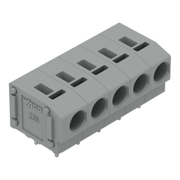 PCB terminal block 2.5 mm² Pin spacing 5/5.08 mm gray image 2