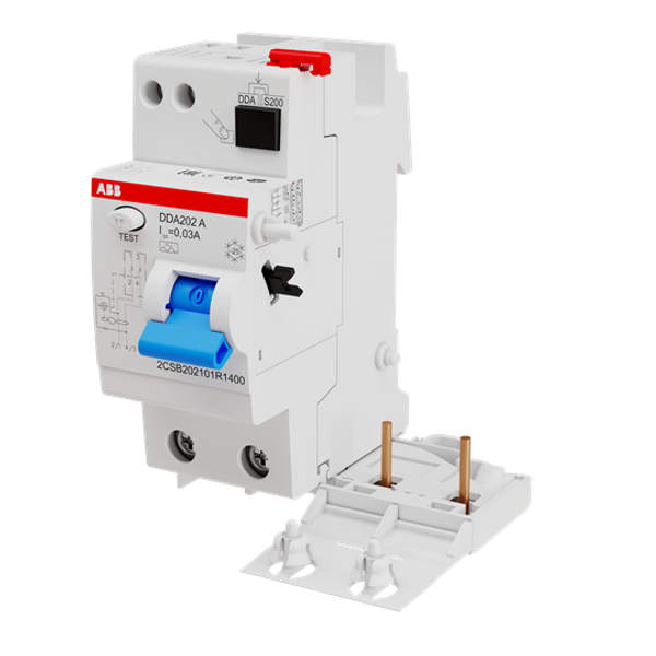 DDA202 A-63/0.03 Residual Current Device Block image 3