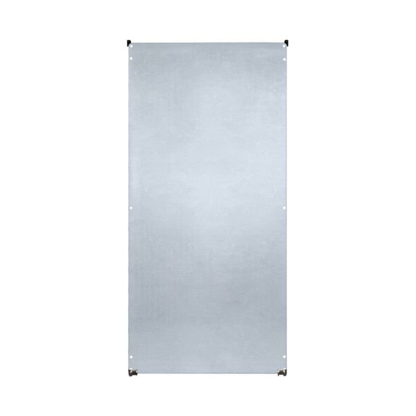 Mounting plate H=1800 W=1000 mm, 3 mm galvanized sheet steel image 1