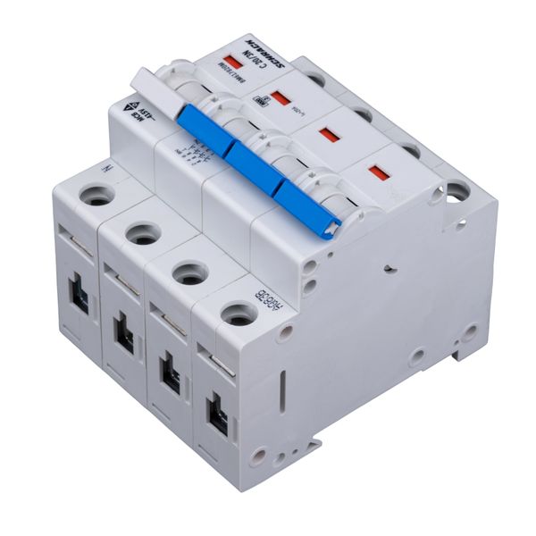 Miniature Circuit Breaker (MCB) C, 20A, 3+N, 40ø C, 6kA image 6