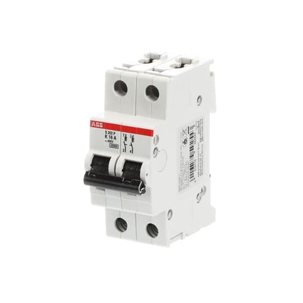 S202P-K16 Miniature Circuit Breaker - 2P - K - 16 A image 3