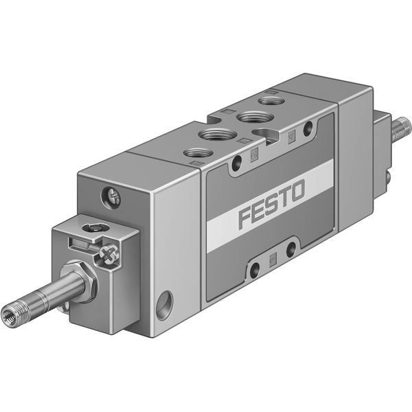 MFH-5/3E-1/4-B Air solenoid valve image 1