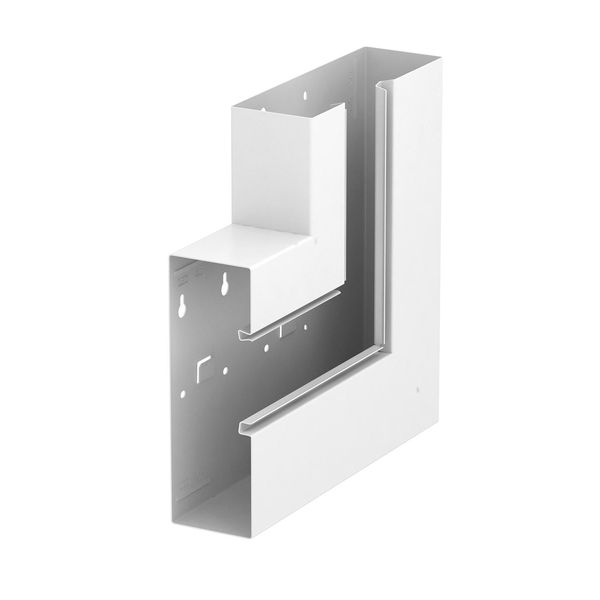 GS-AFS70210RW  Flat corner, for Rapid 80 channel, 70x210mm, pure white Steel image 1