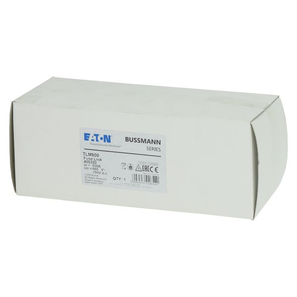 Fuse-link, low voltage, 710 A, AC 660 V, DC 350 V, BS88/C3, 83 x 210 mm, gL/gG, BS image 13