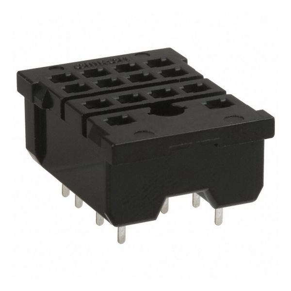 Socket, back-connecting, 14-pin, PCB terminals image 1