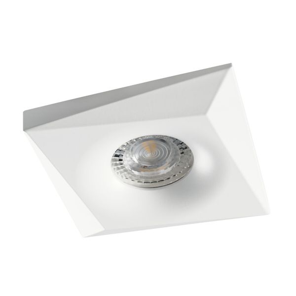 Recessed luminaire ring, 1 point. BONIS DSL-W Gx5.3/GU10 white image 1