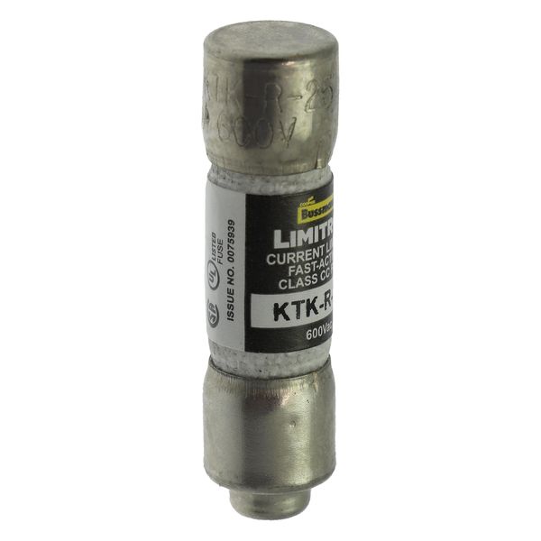 Fuse-link, LV, 25 A, AC 600 V, 10 x 38 mm, CC, UL, fast acting, rejection-type image 6