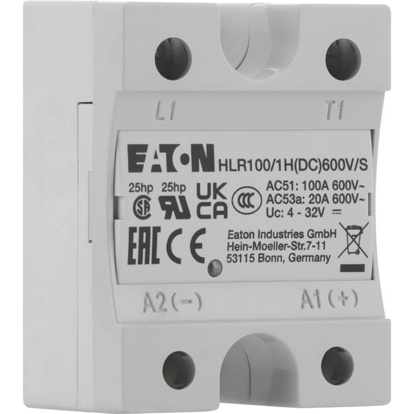 Solid-state relay, Hockey Puck, 1-phase, 100 A, 42 - 660 V, DC, high fuse protection image 13