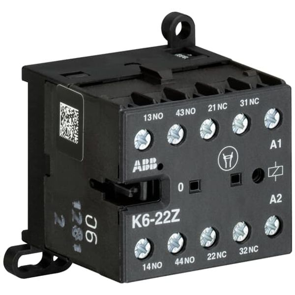 K6-22Z-80 Mini Contactor Relay 220-240V 40-450Hz image 3