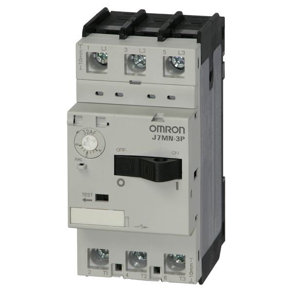 Motor-protective circuit breaker, switch type, 3-pole, 22-32 A J7MN9068M image 3