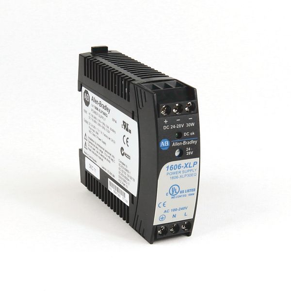 Allen-Bradley, 1606-XLP36C, Compact Power Supply, +/- 12/15V DC, 36 W, 120/240V AC / 85-375V DC Input Voltage image 1