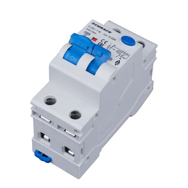 Combined MCB/RCD (RCBO) 1+N, AMPARO 10kA, C 20A, 30mA, Typ A image 8