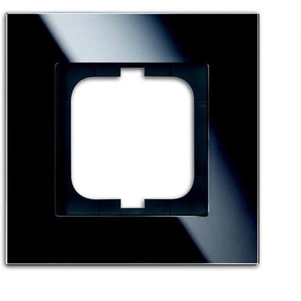 1721-825 Cover Frame carat® glass black image 1
