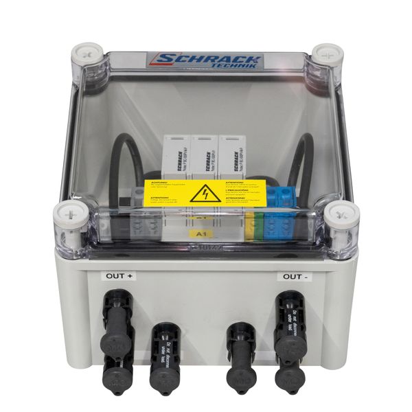 PV-lightning protection box 1000Vdc, for 1-MPP tracker image 1