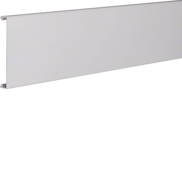 slotted trunking lid from PC/ABS halogen free for HA7 width 100mm ligh image 1