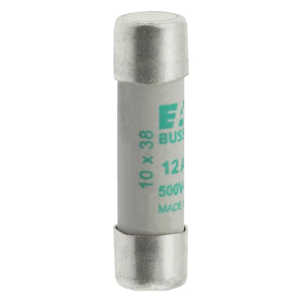 Fuse-link, LV, 12 A, AC 500 V, 10 x 38 mm, aM, IEC image 21