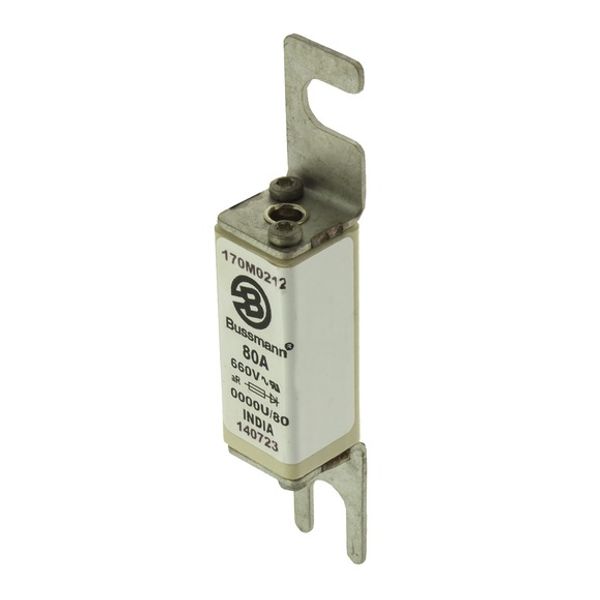 Fuse-link, high speed, 16 A, AC 690 V, DIN 000, 21 x 40 x 100 mm, gR, DIN, IEC image 2