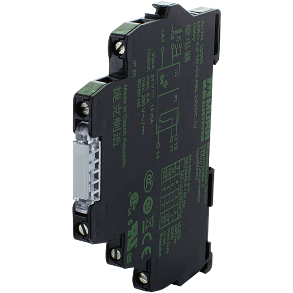 MIRO 6.2 110V-1U INPUT RELAY IN: 110 VAC/DC - OUT: 250 VAC/DC / 6 A image 1