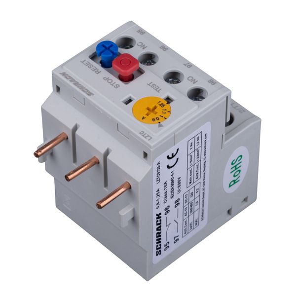 Thermal overload relay CUBICO Classic, 0.9A - 1.25A image 2