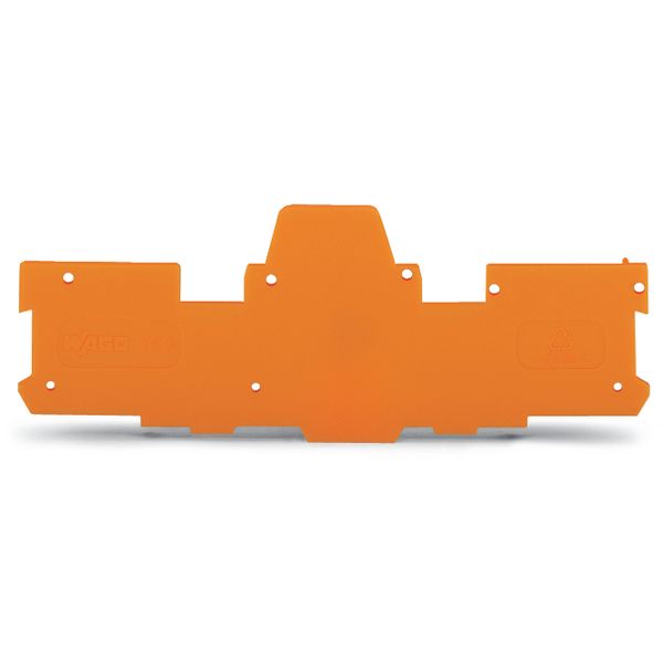 Seperator plate 1.1 mm thick oversized orange image 2