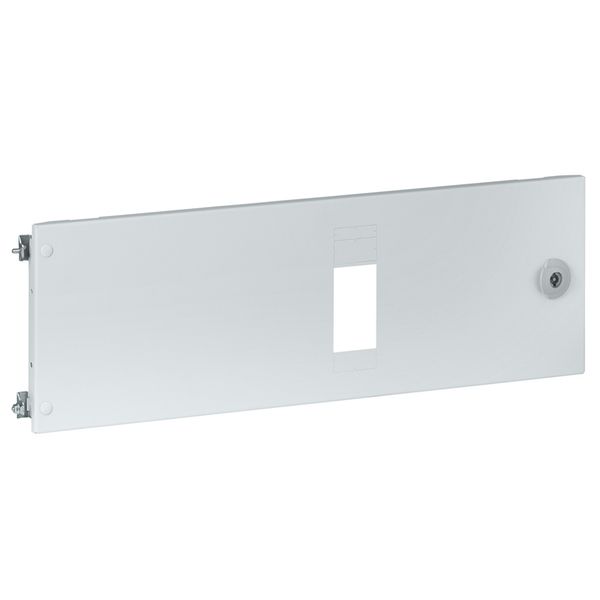 Metal faceplates XL³ 4000 for 1 plug-in DPX³ - horizontal image 1