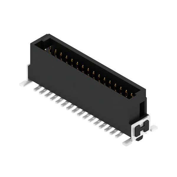 PCB plug-in connector (board connection), 1.27 mm, Number of poles: 32 image 2