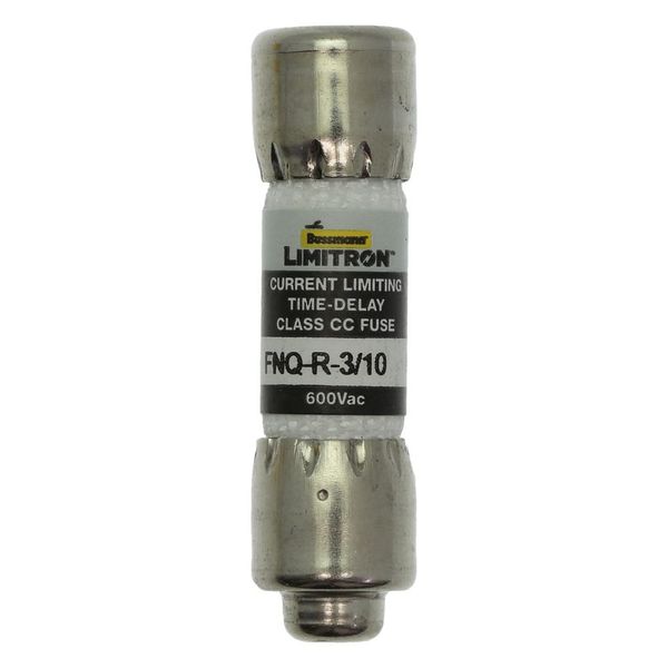 Fuse-link, LV, 0.3 A, AC 600 V, 10 x 38 mm, 13⁄32 x 1-1⁄2 inch, CC, UL, time-delay, rejection-type image 5
