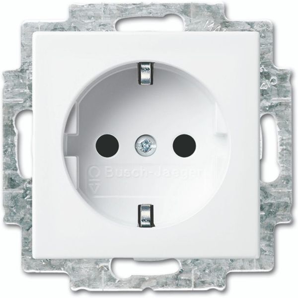 2300 EUC-914 CoverPlates (partly incl. Insert) Busch-balance® SI Alpine white image 1