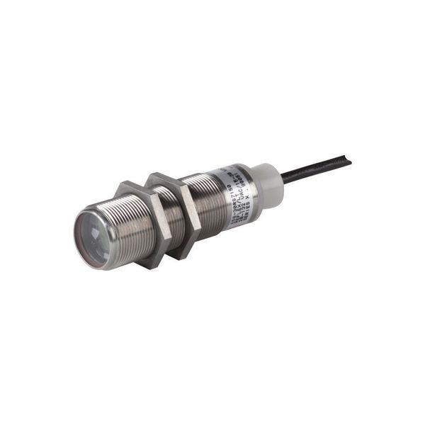 Diffuse reflective sensor, Sn=150mm, 4L, 10-30VDC, dark, NPN, PNP, M30, metal, line 2m image 3