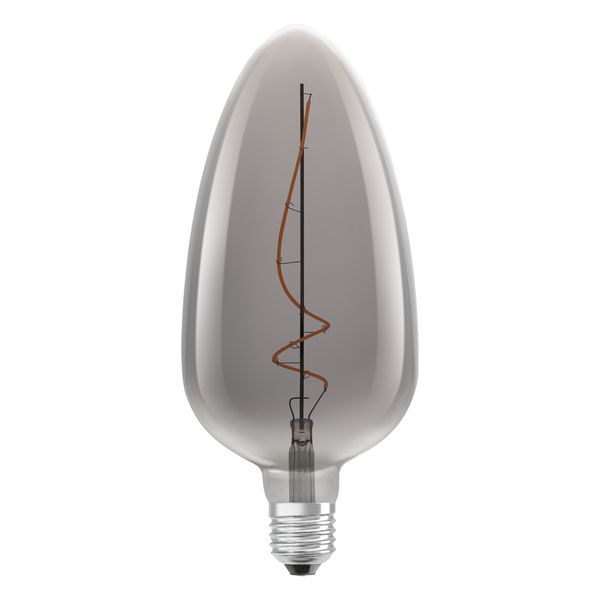 Vintage 1906 LED Big Special Shapes Dimmable 4W 818 Smoke E27 image 2