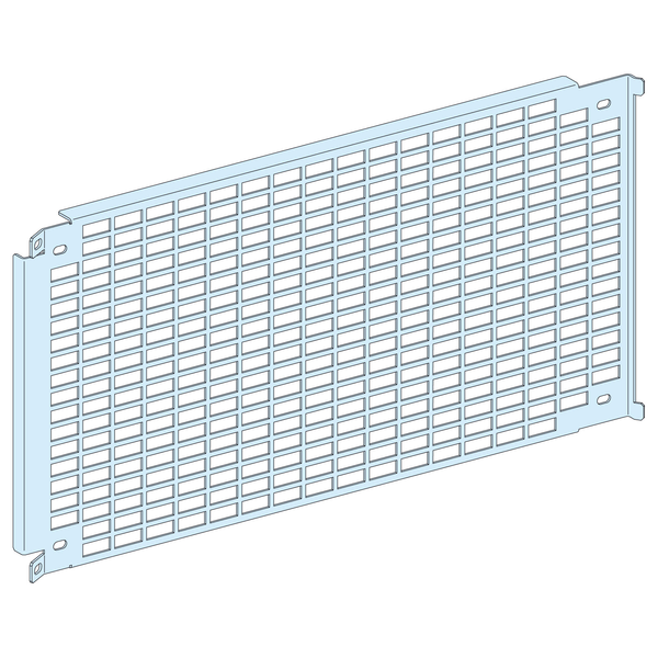 SLOTTED MOUNTING PLATE 6MODULES image 1