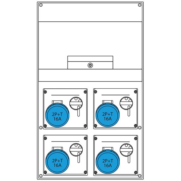 PORTABLE DISTRIBUTION ASSEMBLY DOMINO image 3