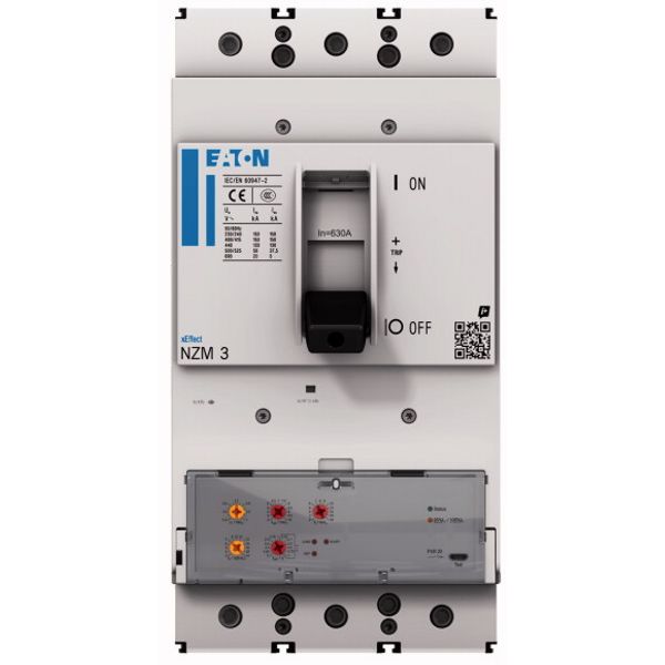 NZM3 PXR20 circuit breaker, 250A, 4p, screw terminal image 1