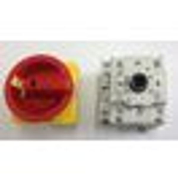 Emergency-Stop Main Switch 3P, floor mounted, 80A, +1NO/1NC image 5